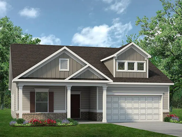 Buildable plan: The Landen, Carroll Green, Harvest, AL 35749Modern Residence #33